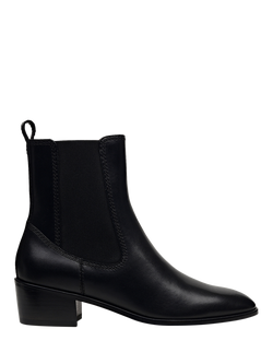 Radley Lingfield Road Leather Casual Chelsea Boots, Black, Black
