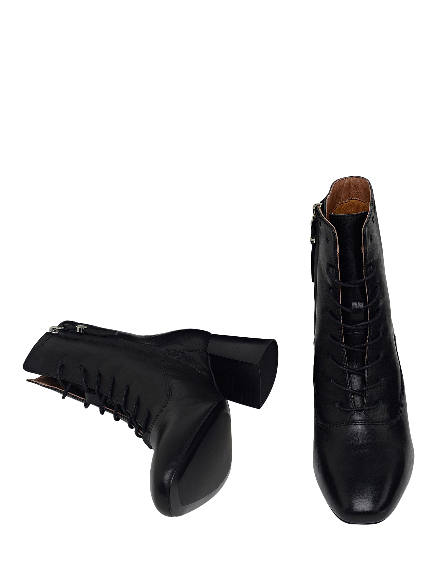 Product image 3 of 3, which shows Radley Victoria Gardens Ankle Boots, Black, 5