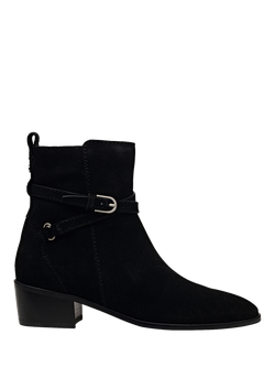 Radley Acorn Walk Suede Trim Jeans Boots, Black