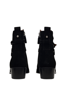 Radley Acorn Walk Suede Trim Jeans Boots - view 2, Black