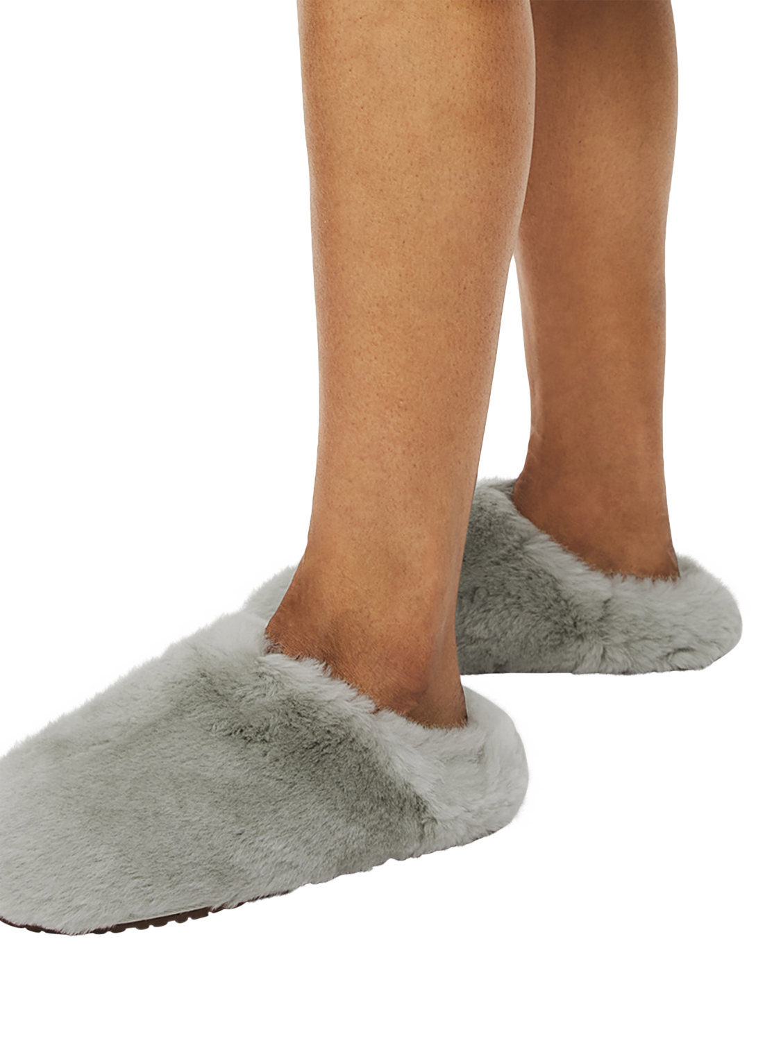 Product image 4 of 4, which shows Radley Cloud Street Luxe Shearling Fluff Mule Slippers, Mint, 5