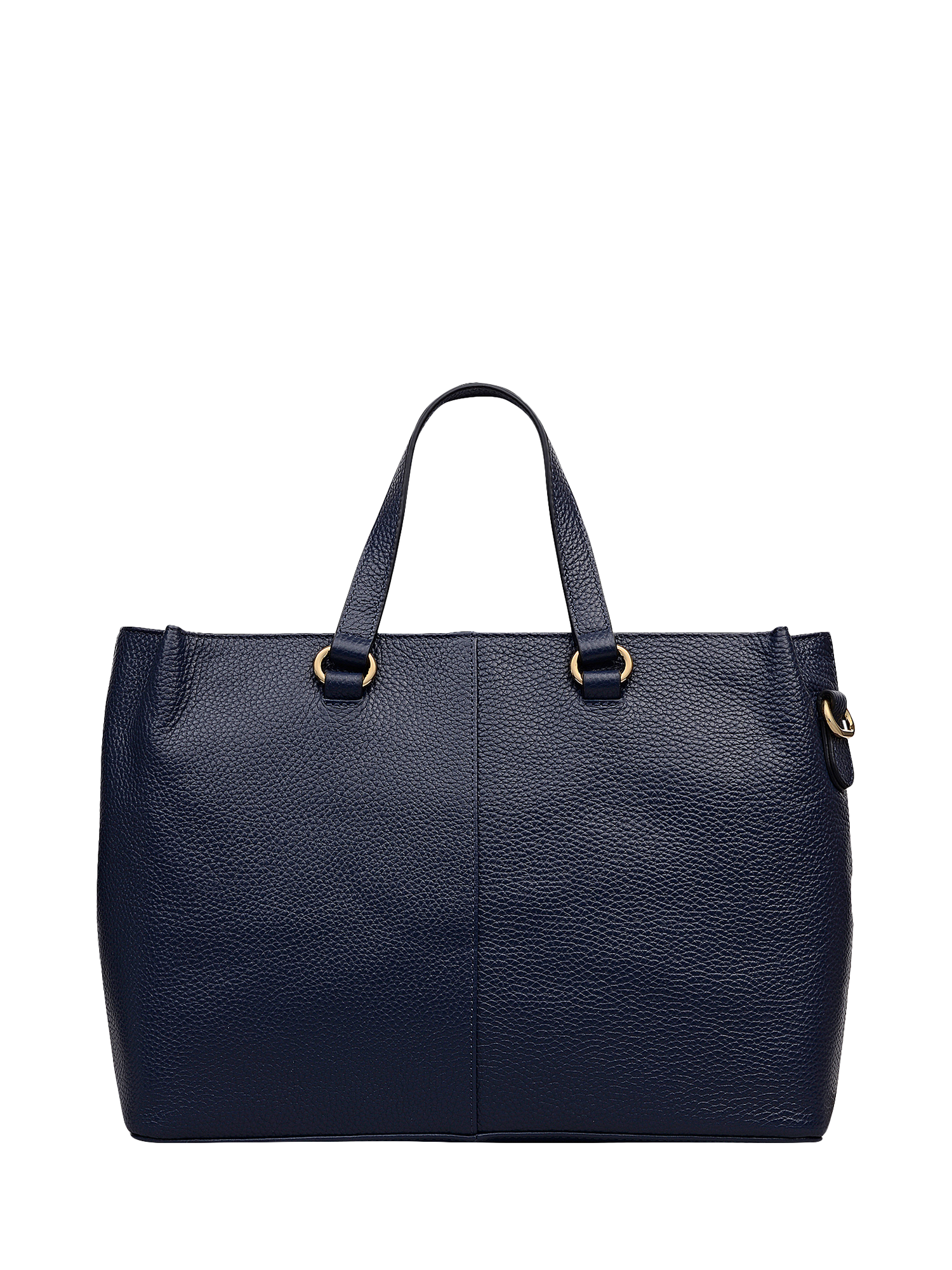 Product image 2 of 5, which shows Radley Pickwick Leather Grab Bag, Dark Blue