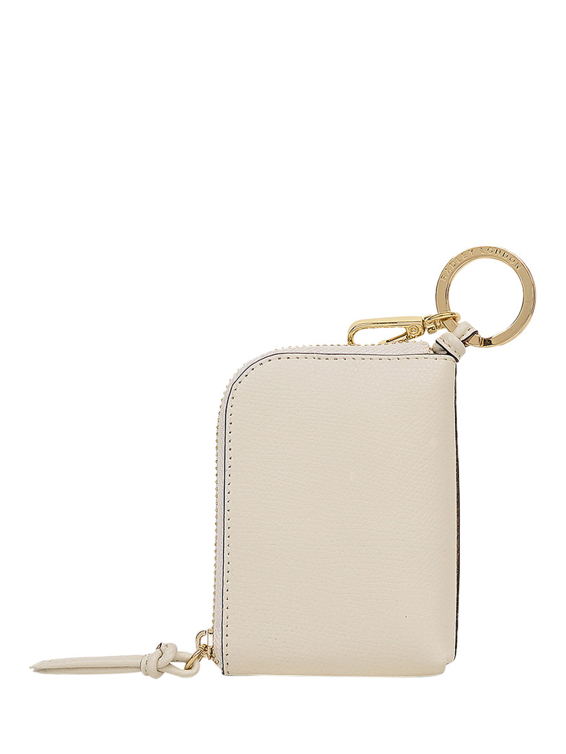 Product image 2 of 3, which shows Radley Golden Lane Bag Charm, Chalk