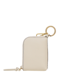 Radley Golden Lane Leather Bag Charm, Chalk