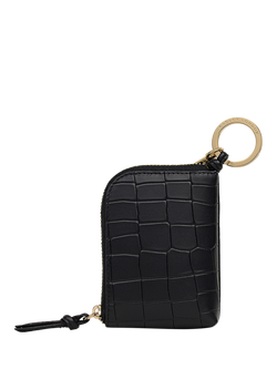 Radley Golden Lane Small Bag Charm, Black - view 2, Black