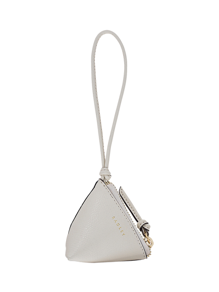 Radley Triangle Street Bag Charm, Chalk