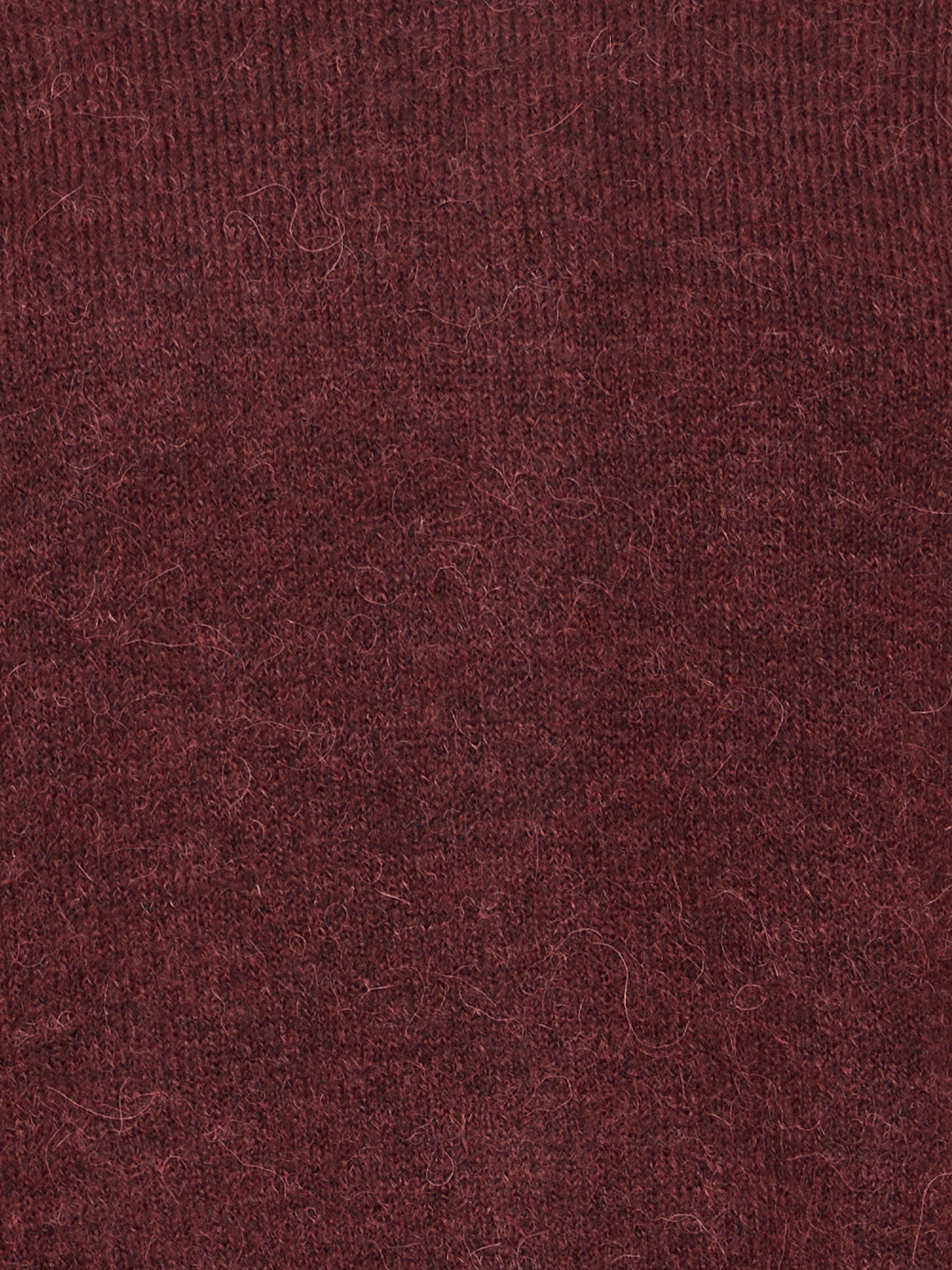 Product image 5 of 5, which shows ICHI Kamara Short Sleeve Jumper, Mid Red, XS