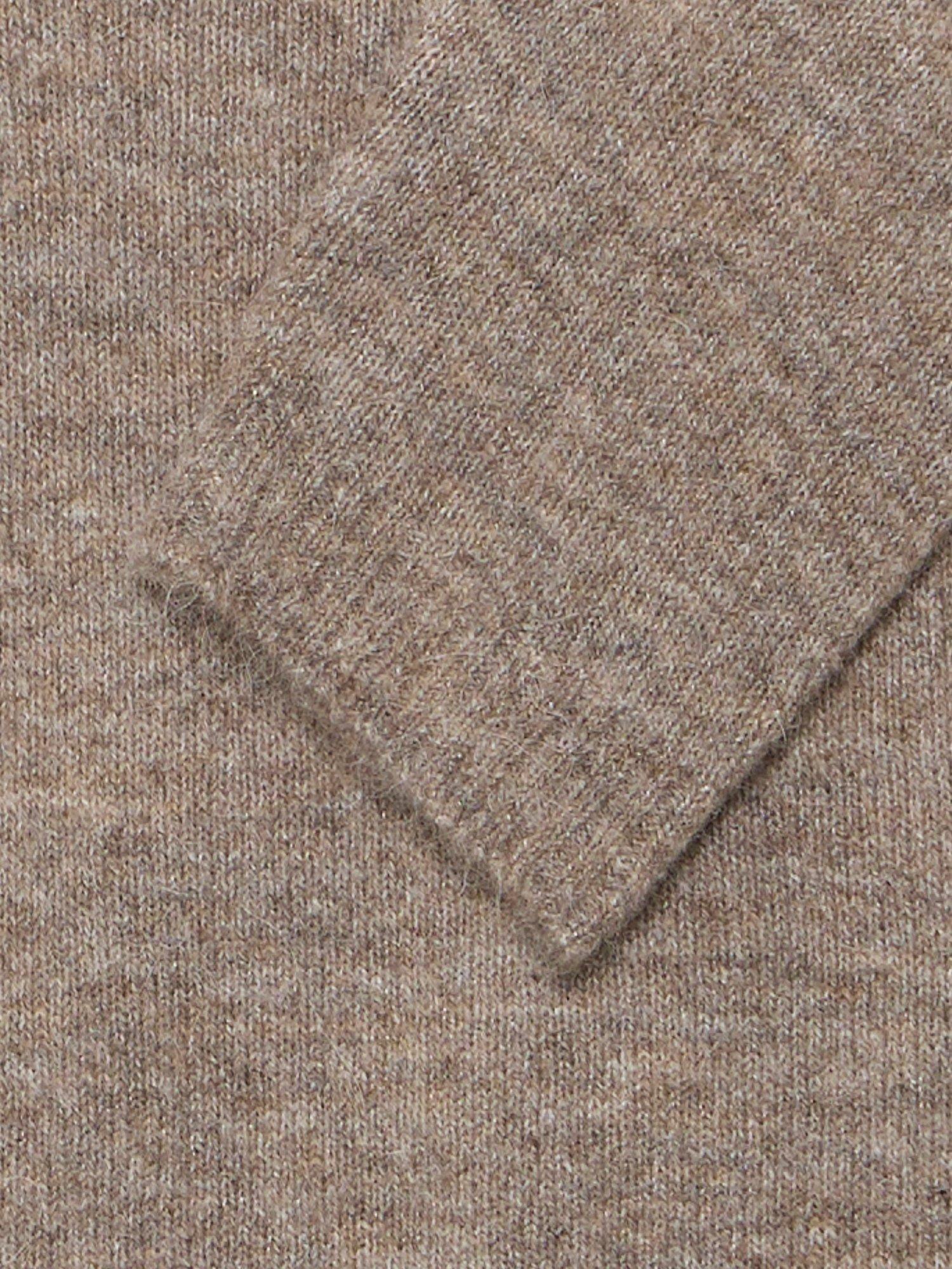 Product image 7 of 7, which shows ICHI Kamara Wool Blend Long Sleeve V-Neck Jumper, Fungi, XS
