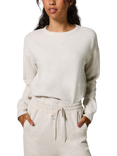 Lovall Luxe Lounge Sweatshirt, Vanilla Marl
