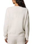 Lovall Luxe Lounge Sweatshirt, Vanilla Marl