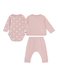 Petit Bateau Baby Cotton 3-Piece Outfit Set, Joli