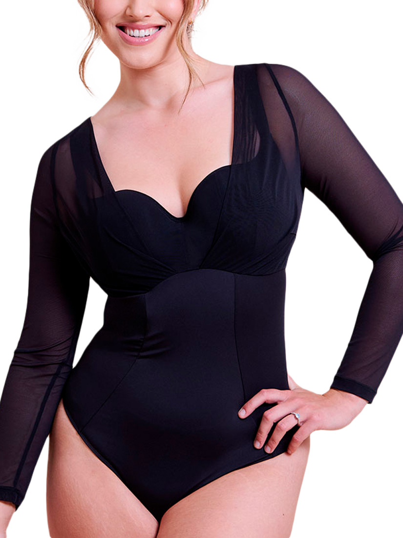 Product image 1 of 7, which shows Curvy Kate Boost Body, Black, 44FF
