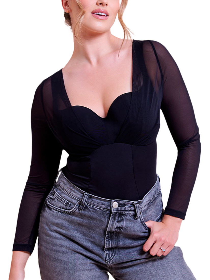 Product image 3 of 7, which shows Curvy Kate Boost Body, Black, 44FF