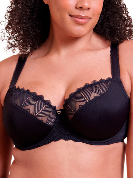 Curvy Kate Wild One Balcony Bra, Black