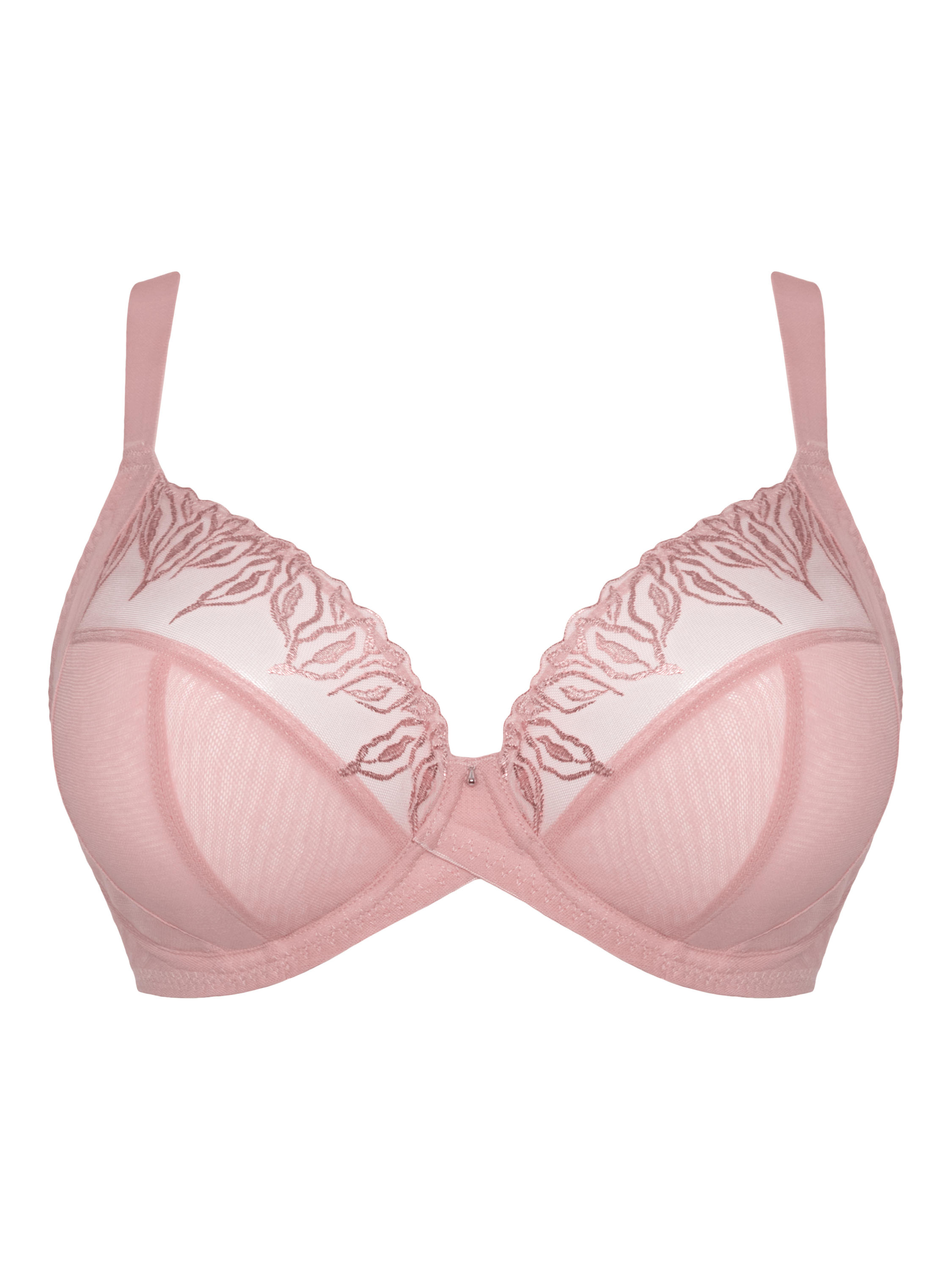 Product image 9 of 9, which shows Curvy Kate Flare Plunge Multiway Bra, Rose Sparkle, 44FF