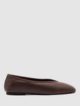 Reiss Dina Leather Pumps