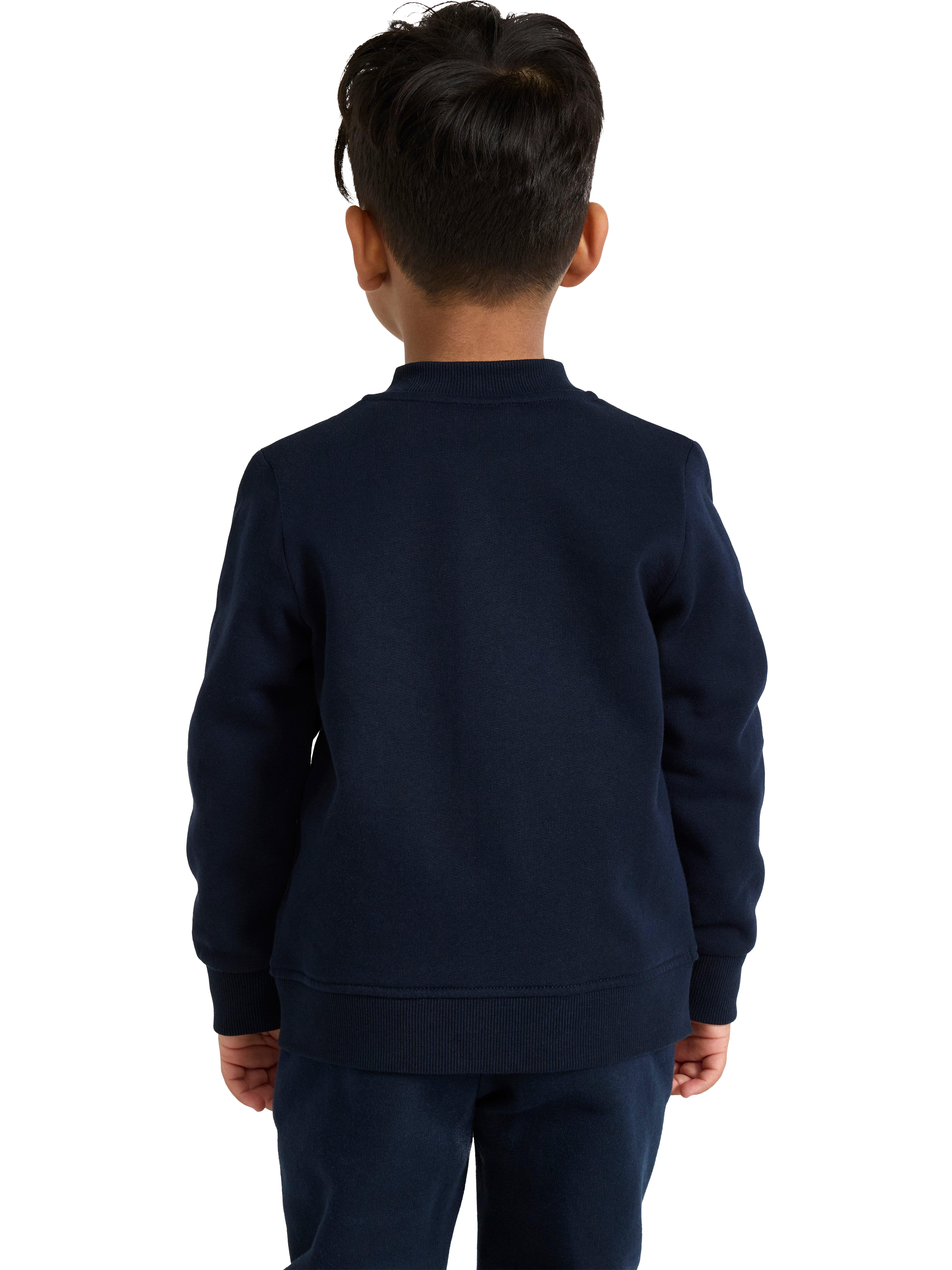 Product image 2 of 5, which shows Lindex Kids' Cotton Indoor Jacket, Dark Navy, 6-8 years