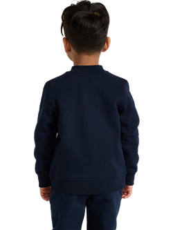 Lindex Kids' Cotton Indoor Jacket, Dark Navy - view 2, Dark Navy