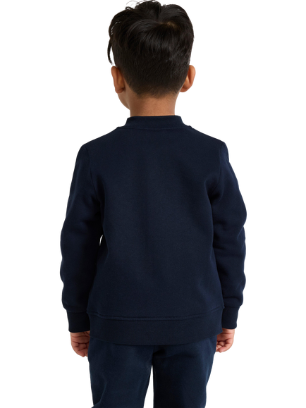 Lindex Kids' Cotton Indoor Jacket, Dark Navy - view 2, Dark Navy