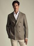 Charles Tyrwhitt Wool Blend Slim Fit Double Breasted Blazer