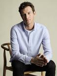 Charles Tyrwhitt Slim Fit Pure Linen Shirt, Sky Blue