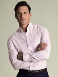 Charles Tyrwhitt Stripe Cotton Shirt, Pink