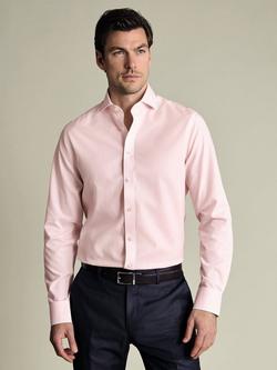 Charles Tyrwhitt Gingham Slim Fit Poplin Shirt, Pink, Pink