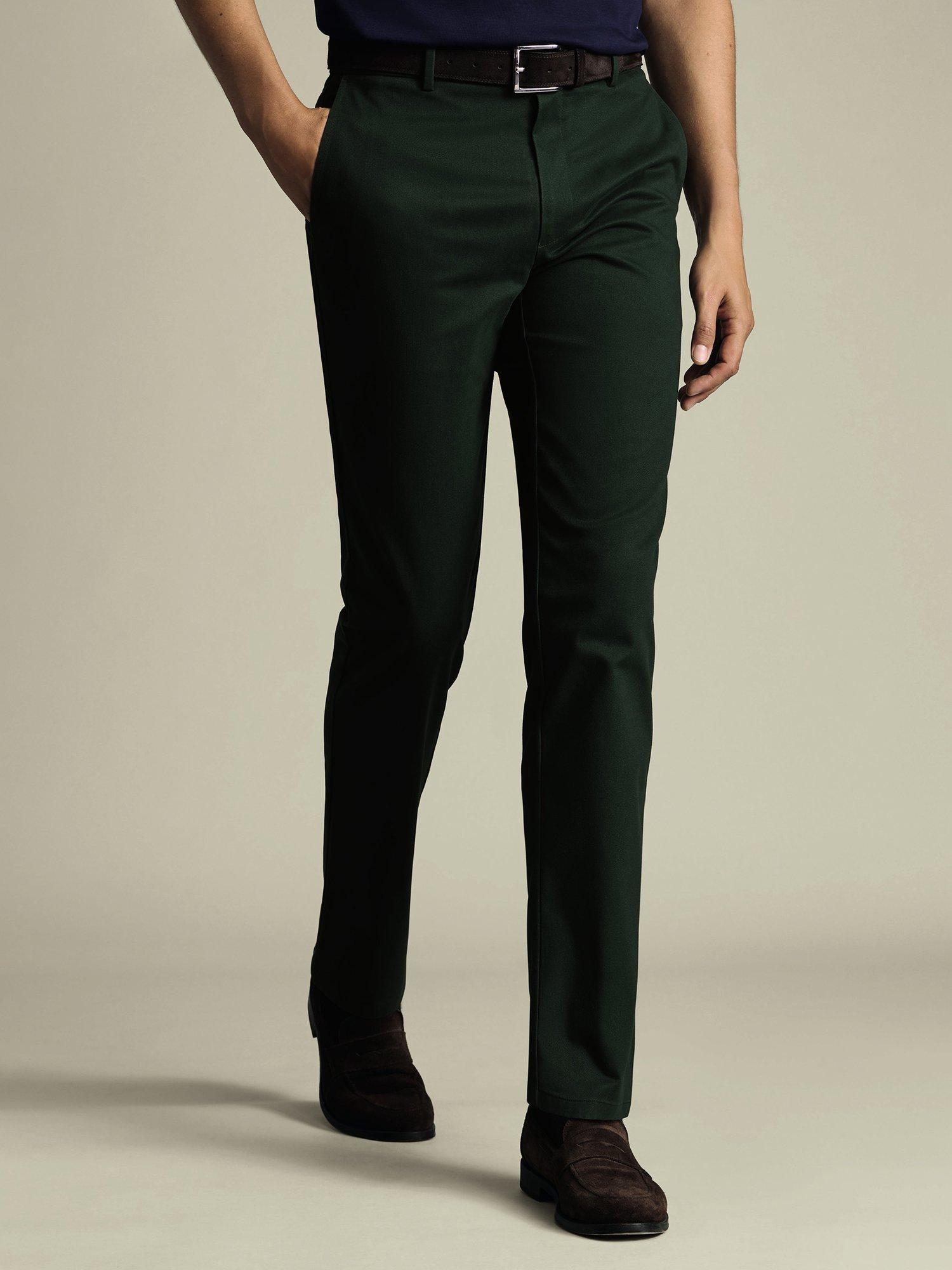 Product image 1 of 6, which shows Charles Tyrwhitt Men's Trousers