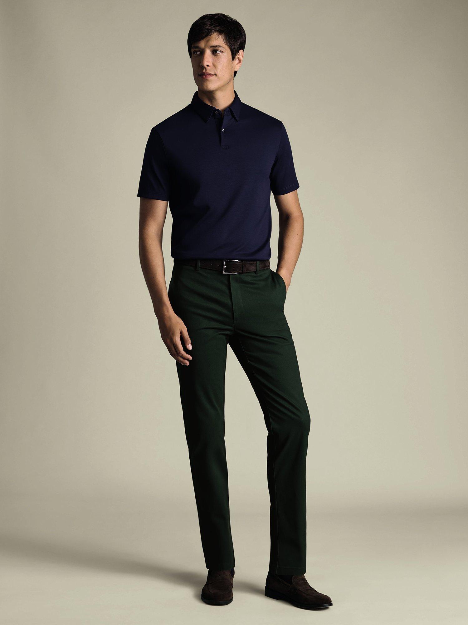 Product image 3 of 6, which shows Charles Tyrwhitt Men's Trousers