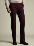 Charles Tyrwhitt Slim FitTrousers, Dark Pink