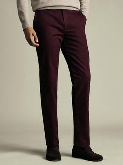 Charles Tyrwhitt Slim FitTrousers, Dark Pink