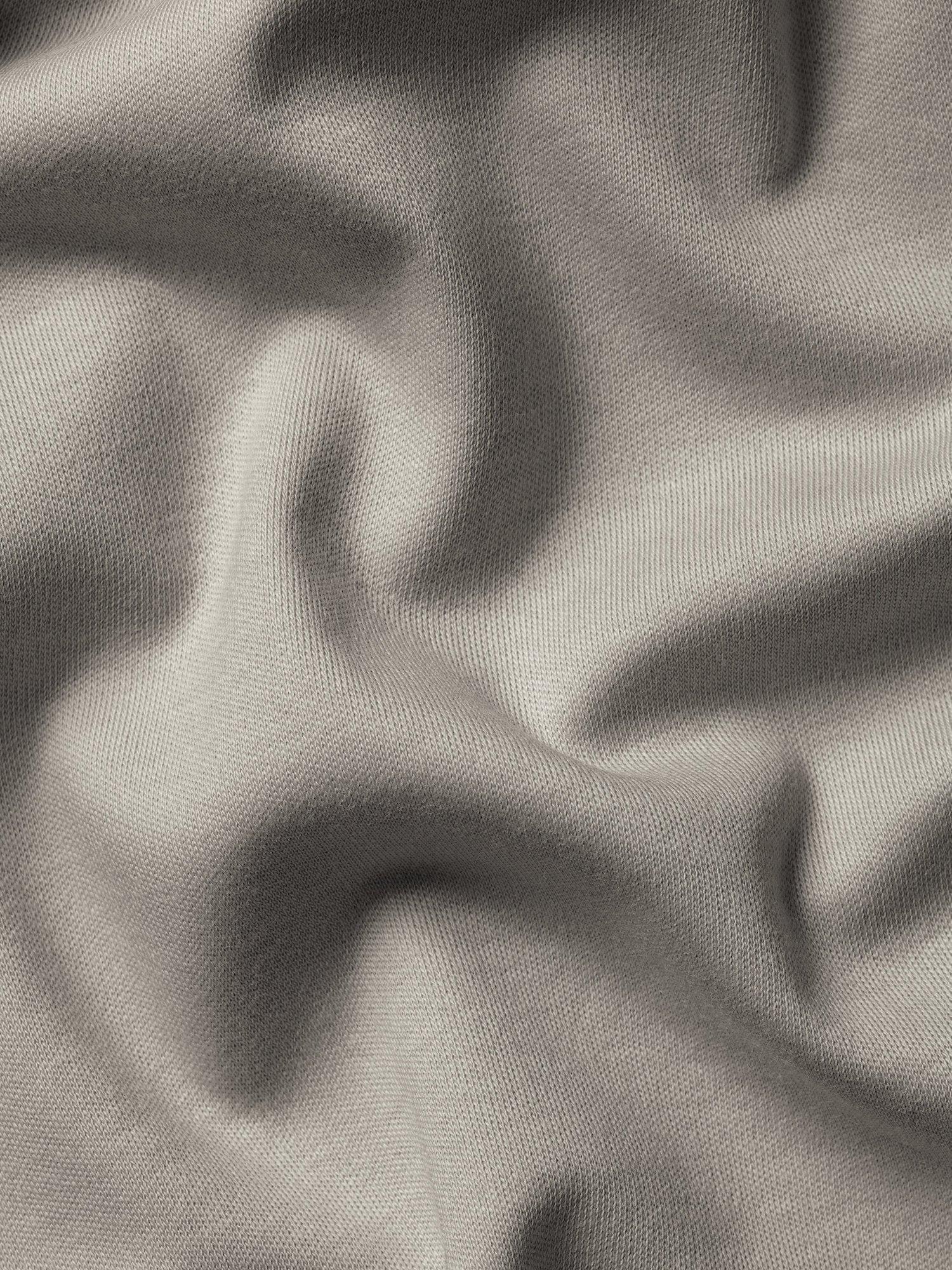 Product image 6 of 6, which shows Charles Tyrwhitt Smart Jersey Short Sleeve Polo, Silver Grey, S