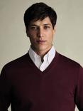 Charles Tyrwhitt V Neck Merino Wool Jumper