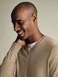 Charles Tyrwhitt V Neck Merino Wool Jumper, Oatmeal