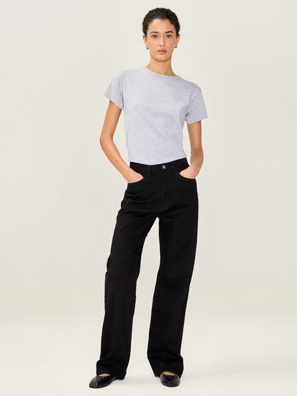 OMNES Hart Slim Jeans, Black, Black