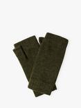 Brora Pure Cashmere Wrist Warmers, Sorrel