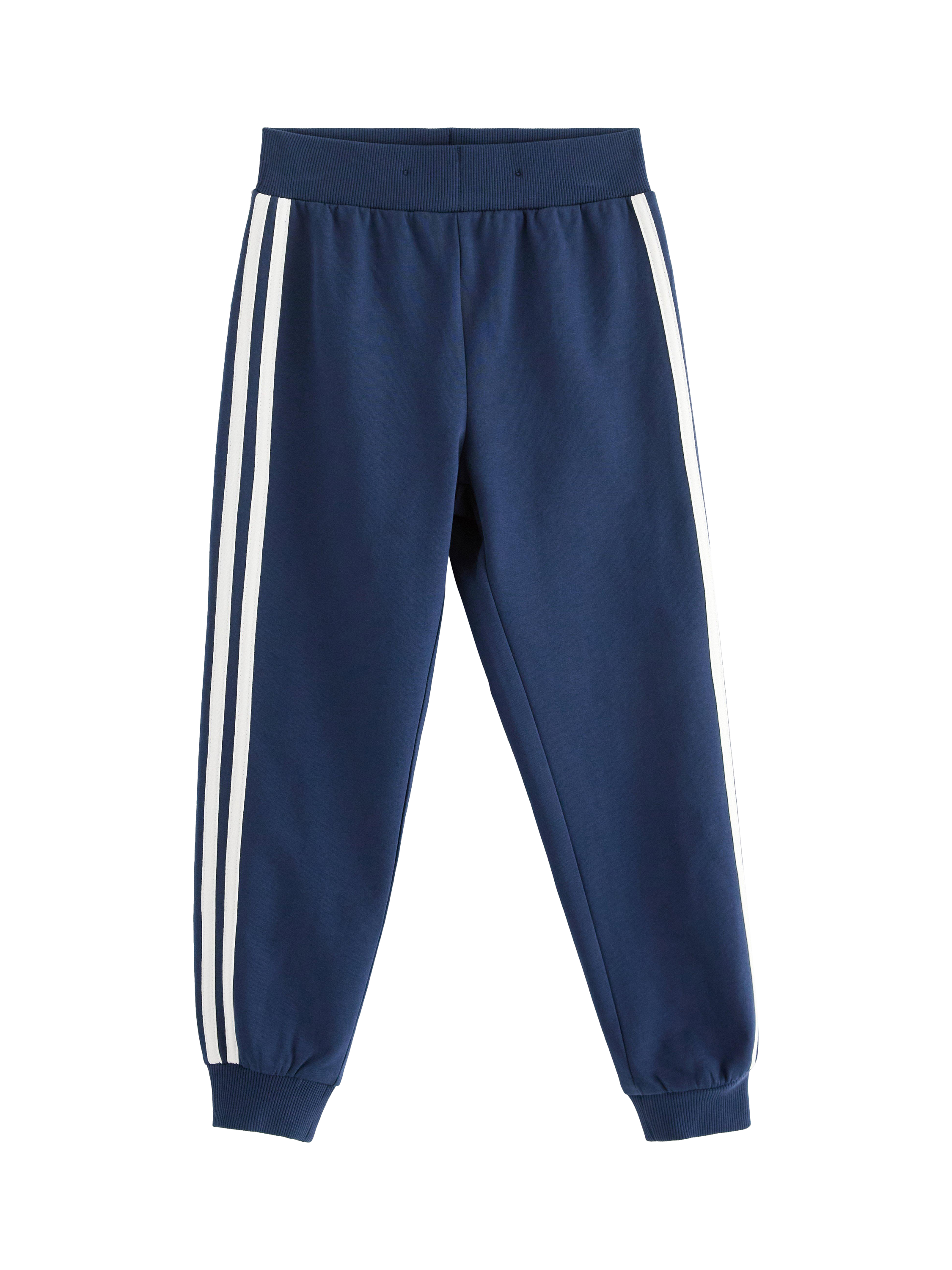 Product image 4 of 6, which shows Lindex Kids' Cotton Jersey Joggers, Dark Blue, 3-4 years