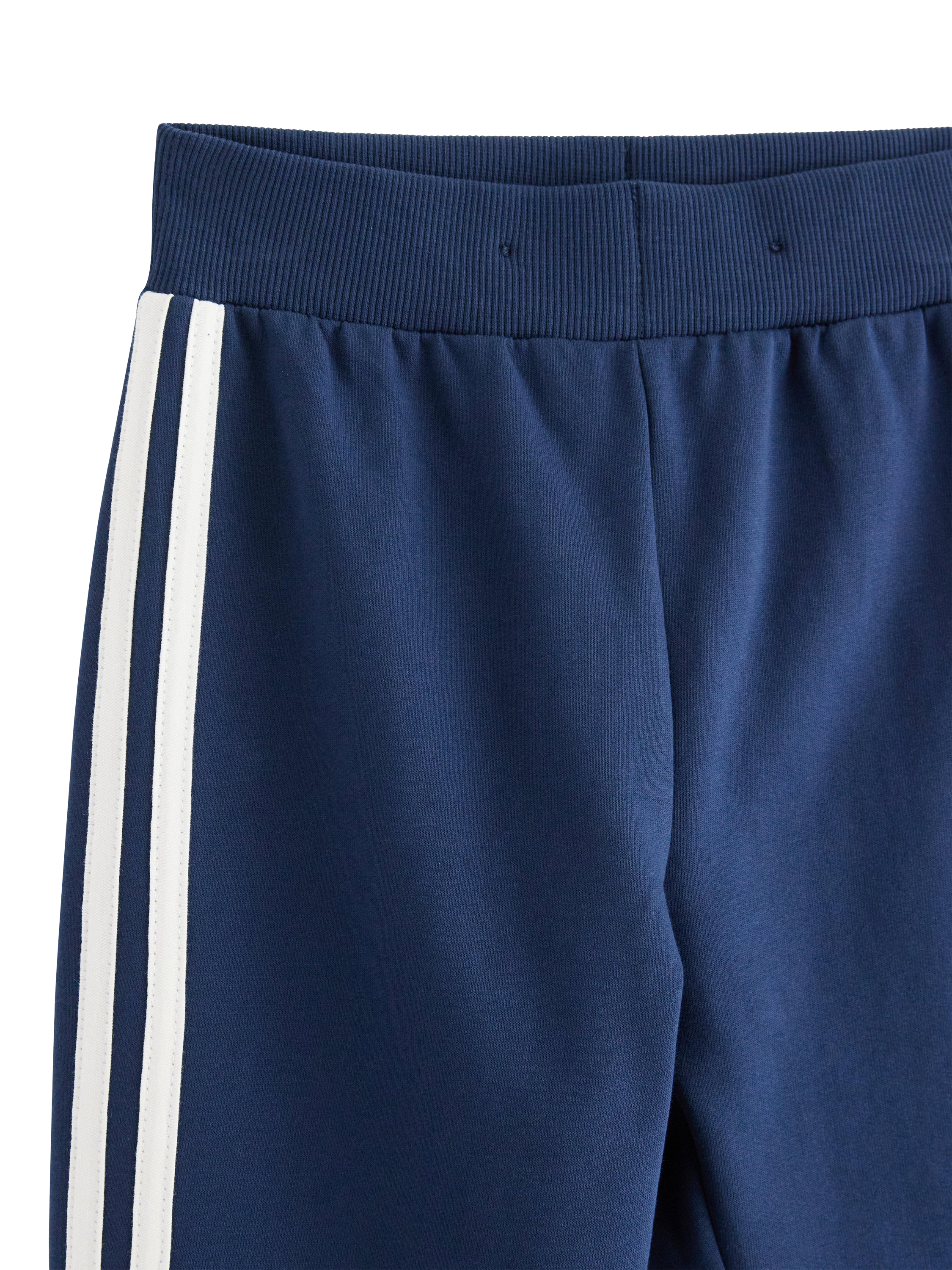 Product image 6 of 6, which shows Lindex Kids' Cotton Jersey Joggers, Dark Blue, 3-4 years