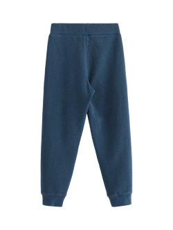 Lindex Kids' Cotton Blend Knee Applique Joggers - view 2, Dark Blue