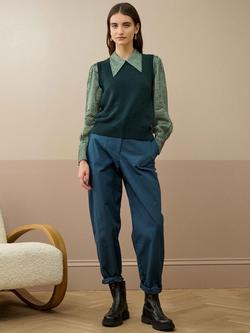 Brora Pure Cashmere Tank Top - view 2, Ivy