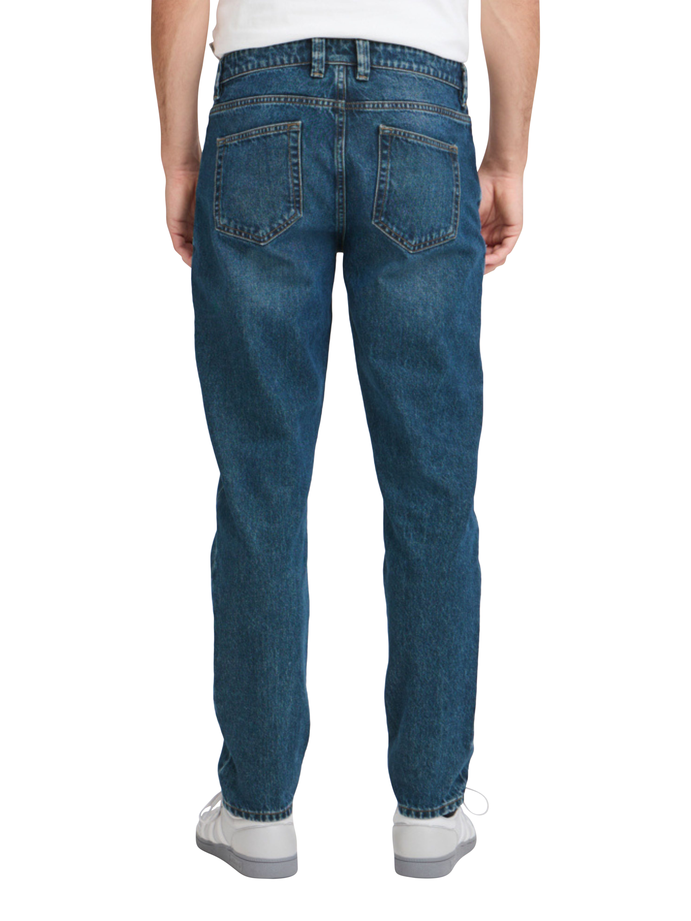 Product image 2 of 6, which shows Casual Friday Karup Regular Fit Jeans, Mid Blue, 36R