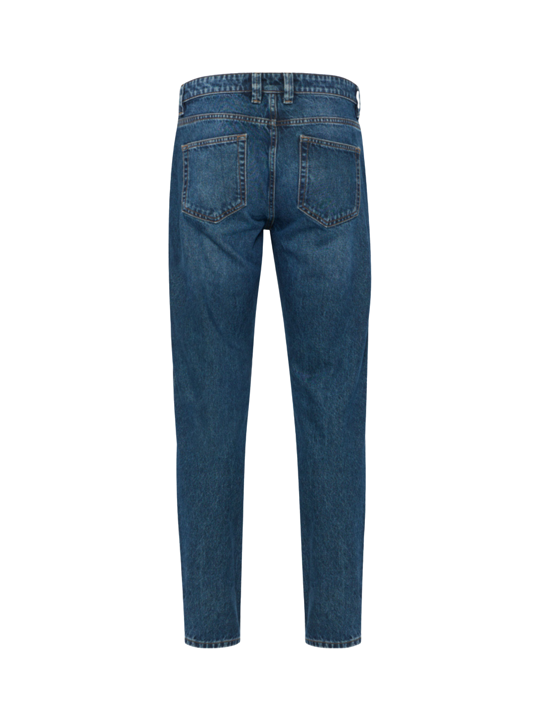 Product image 6 of 6, which shows Casual Friday Karup Regular Fit Jeans, Mid Blue, 36R