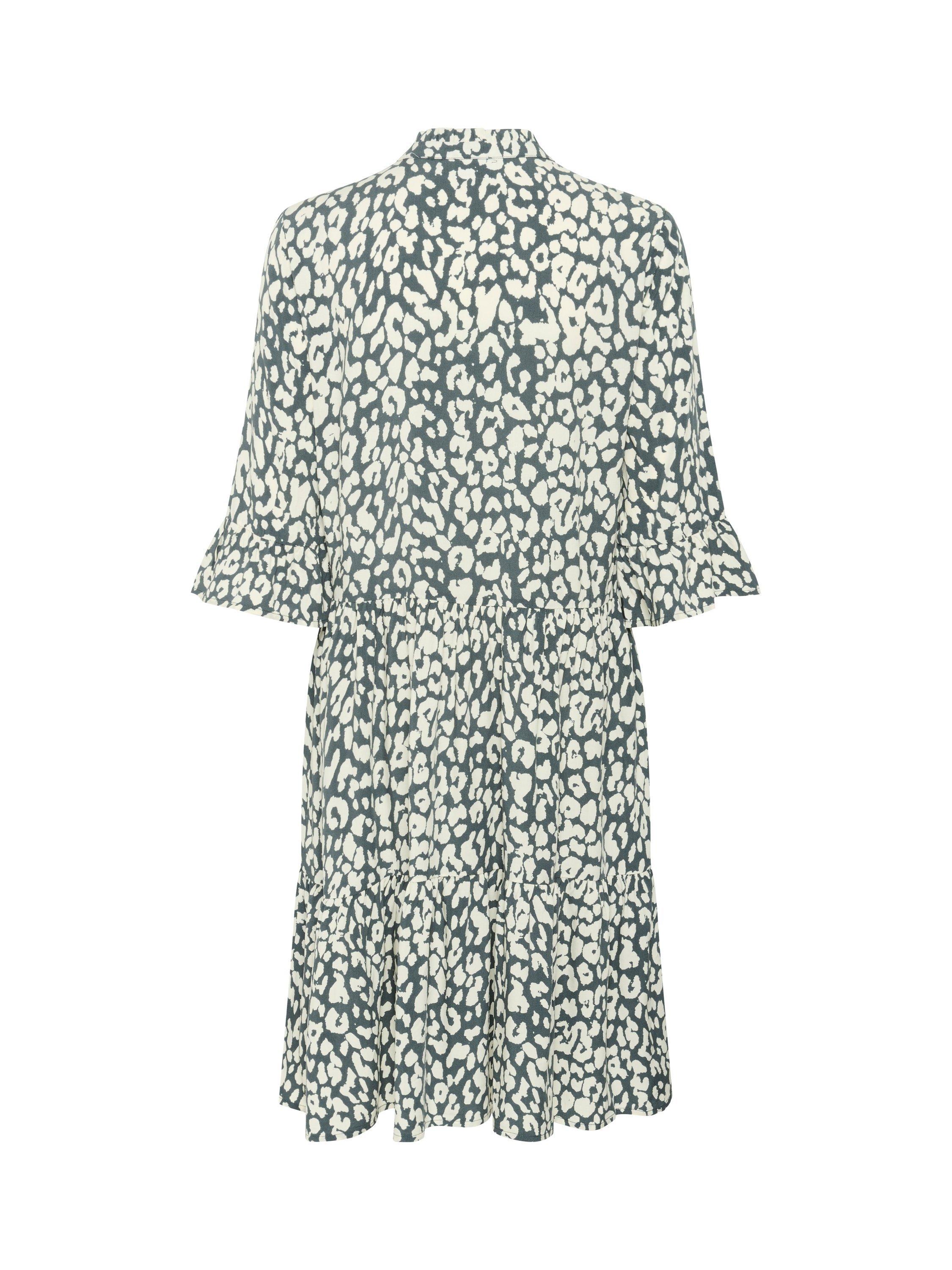 Product image 6 of 6, which shows Saint Tropez Eda V Neck Midi Dress, White/Multi, XS