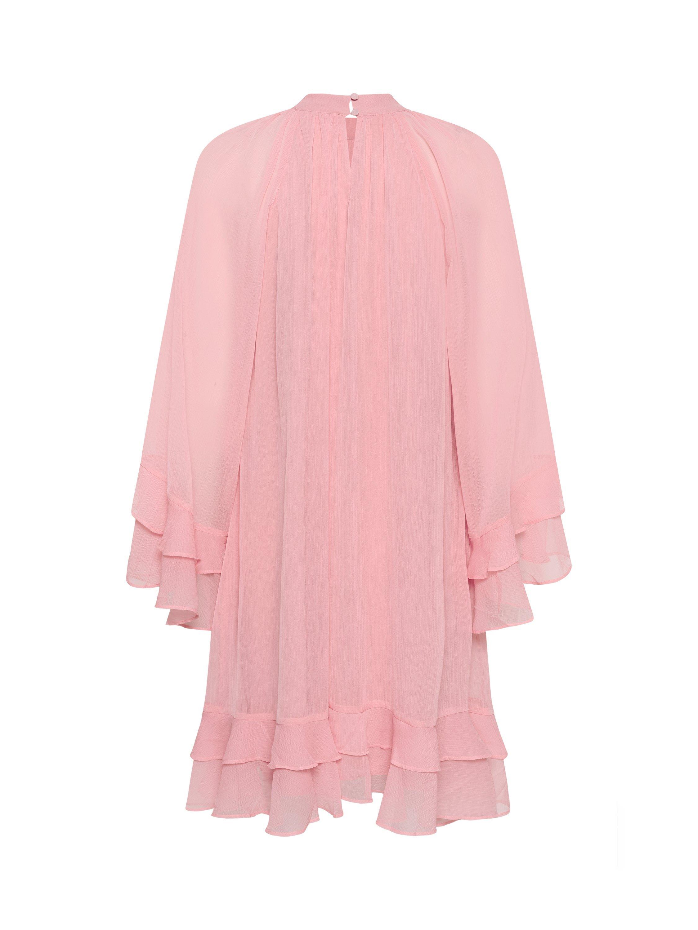 Product image 6 of 6, which shows Saint Tropez Labelle Ruffle Dress, Pink Nectar, XS