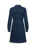 Saint Tropez Maude Long Sleeve Denim Dress, Mid Blue