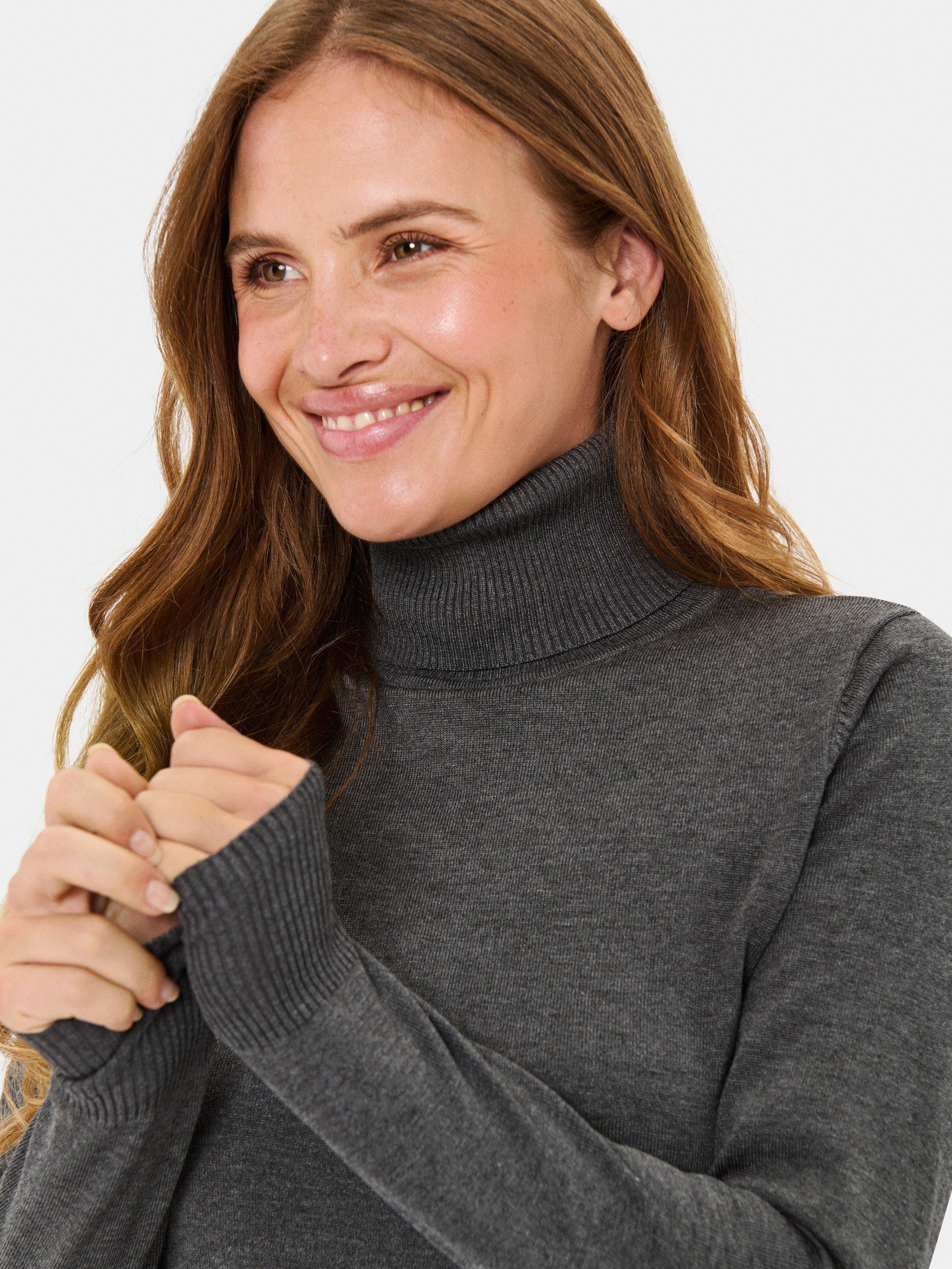 Product image 4 of 6, which shows Saint Tropez Mila Jumper Mini Dress, Mid Grey, XS