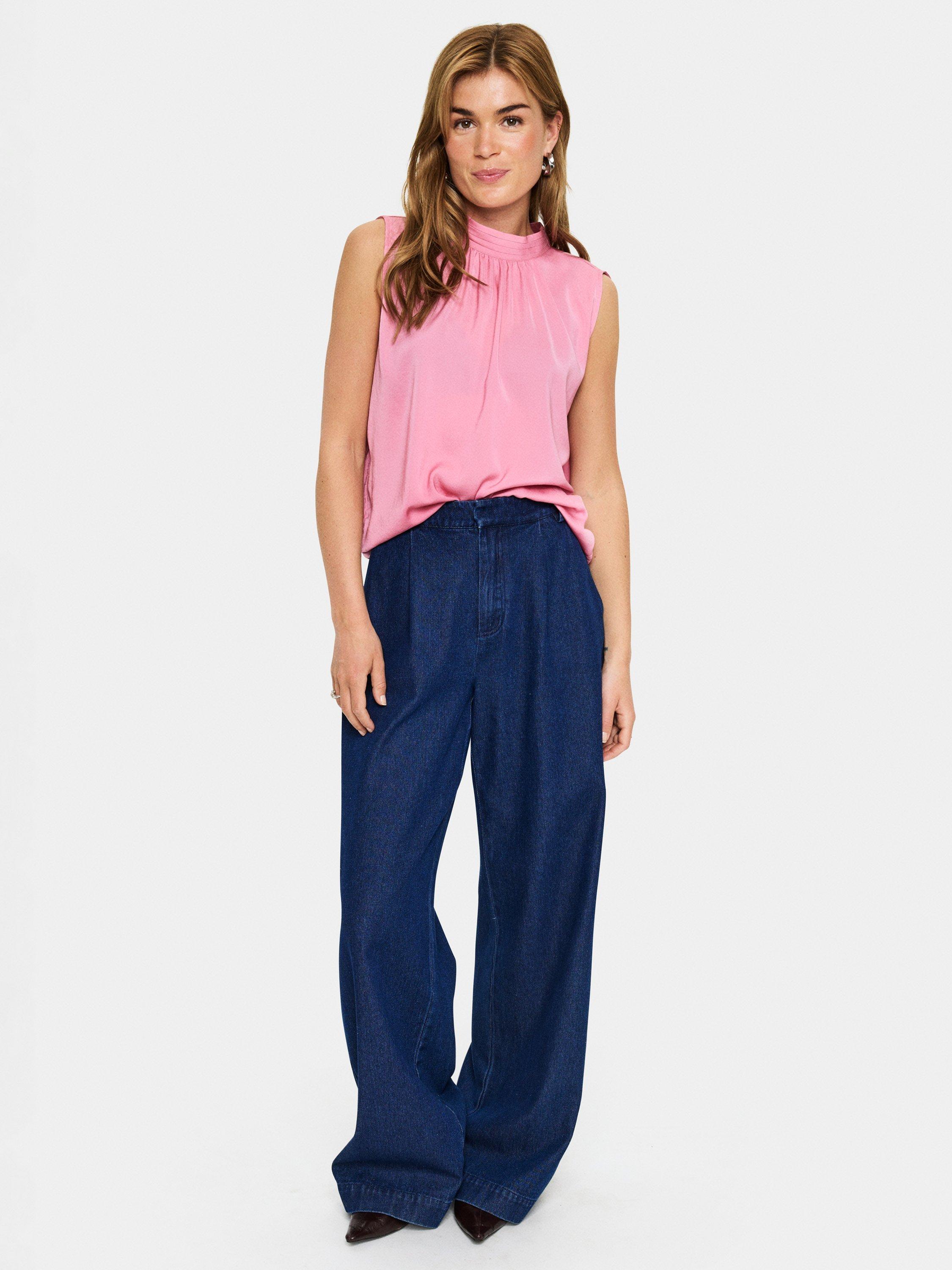 Product image 3 of 6, which shows Aileen Blouse-51755 PKMI XS