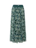 Saint Tropez Milja Floral Maxi Skirt, Green/Multi