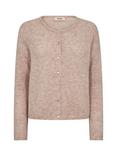 MOS MOSH Almine Wool Blend Round Neck Cardigan