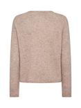 MOS MOSH Almine Wool Blend Round Neck Cardigan